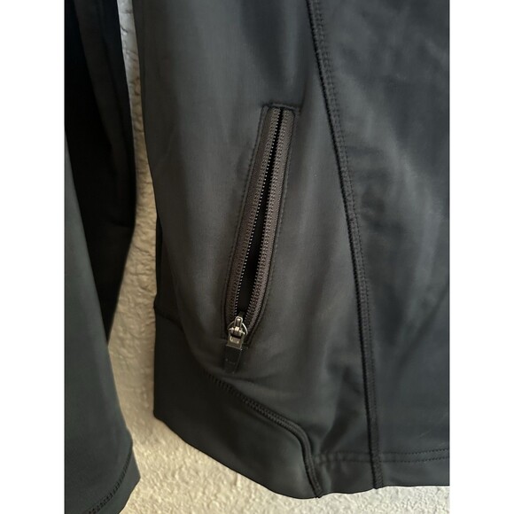 Peter Millar E4 Wicking Womens Medium Full Zip‎ Lightweight Black Jacket - Picture 5 of 7